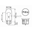Bosch 1987302819 izzó 12V W5W