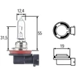 Hella 8GH008357-001 H9 izzó 12V 65W