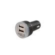 Szivargyújtó telefontöltő 2USB  1000mA. 4Cars