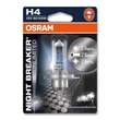 Osram 64193 Night Breaker Silver+ 100%  H4 izzó 12V 60/55W