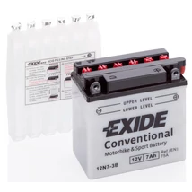 Exide 12N7 - 3B  7Ah/60A  Akkumulátor-savas