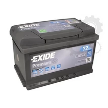 Exide EA722  72Ah/720A  Akkumulátor