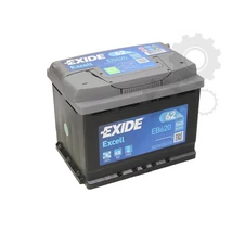 Exide EB620  62Ah/540A  Akkumulátor