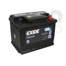 Exide  EC550  55Ah/460A  Akkumulátor