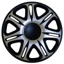 Dísztárcsa 16" Nascar Black Silver