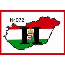 Matrica H Magyarország műgyantás
