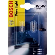 Bosch 1987301052 Longlife izzó 12V W5W Duo