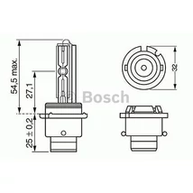  Bosch 1987302906  D4S  Xenon izzó 4200K