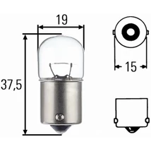 Hella 8GA002071-131 izzó 12V R10W