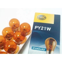 Hella 8GA006841-121 izzó 12V PY21W Sárga