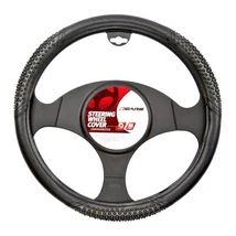 Kormányvédő fekete masszírozós 37-39cm.