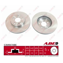 ABE - C3M067ABE - Féktárcsa első