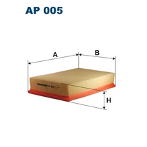 Filtron - AP005 - Légszűrő