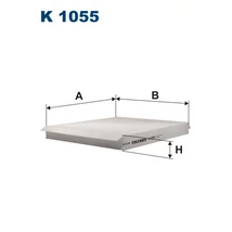 Filtron - K1055 - Pollenszűrő