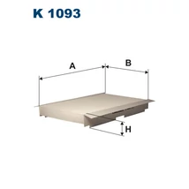 Filtron - K1093 - Pollenszűrő