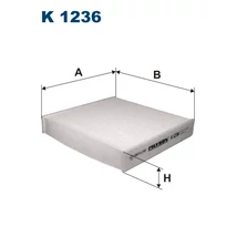 Filtron - K1236 - Pollenszűrő