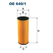 Filtron - OE640/1 - Olajszűrő betét