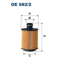 Filtron - OE682/2 - Olajszűrő betét
