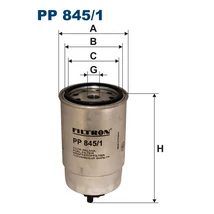 Filtron - PP845/1 - Üzemanyagszűrő