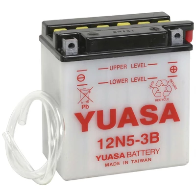 Yuasa  12N5-3B  5Ah/39A  Akkumulátor-savas