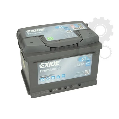 Exide EA612  61Ah/600A  Akkumulátor