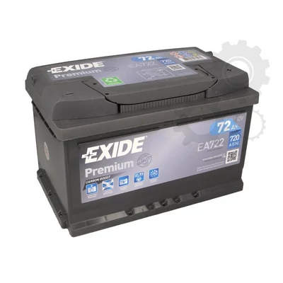 Exide EA722  72Ah/720A  Akkumulátor