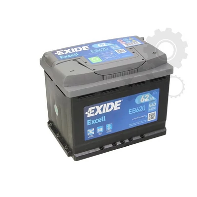 Exide EB620  62Ah/540A  Akkumulátor