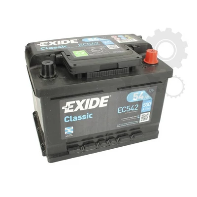 Exide  EC542  54Ah/500A  Akkumulátor