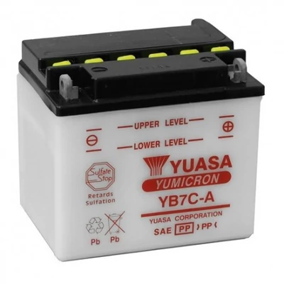 Yuasa YB7C - A  8Ah/124A  Akkumulátor-savas