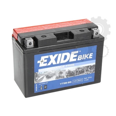Exide YT9B - BS  8Ah/110A  AGM  Akkumulátor