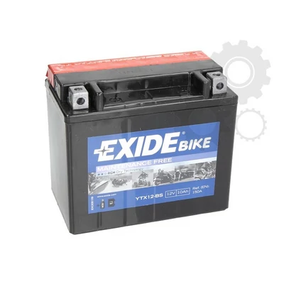 Exide YTX12 - BS 10Ah/150A  AGM Akkumulátor