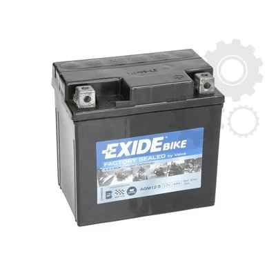 Exide YTX5L-BS AGM  4Ah/70A  Akkumulátor - zselés