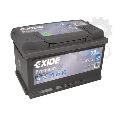 Аккумулятор exide ea722 характеристики