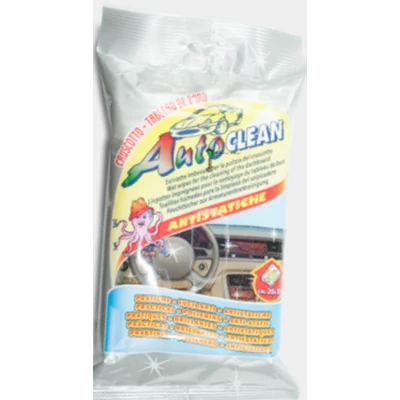 Műszerfalápoló törlőkendő 20db. Auto Clean