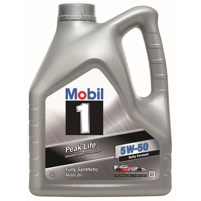 Mobil1 Peak Life  5W50 4L Motorolaj