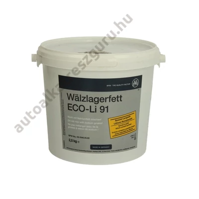 Csapágy kenőzsír 2,5kg. BPW