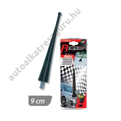 Antenna szár 9cm. fekete