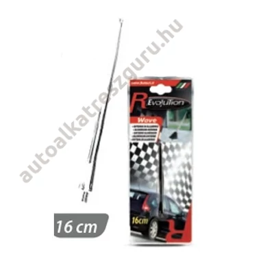 Antenna szár 16cm. fekete