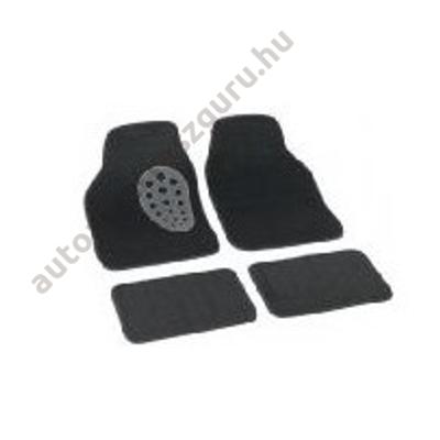 Textil szőnyeg szett univerzális fekete / szürke