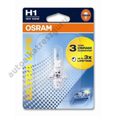 Osram 64150 Ultra Life  H1 izzó 12V 55W