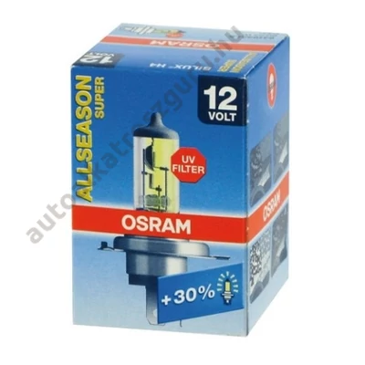 Osram 64193  All Season Plus +30%  H4 izzó 12V 60/55W