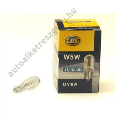 Hella 8GP003594-121 izzó 12V W5W