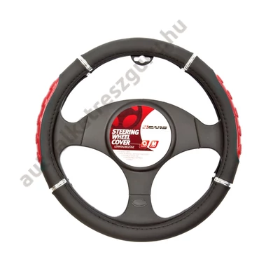 Kormányvédő fekete-piros 37-39cm.