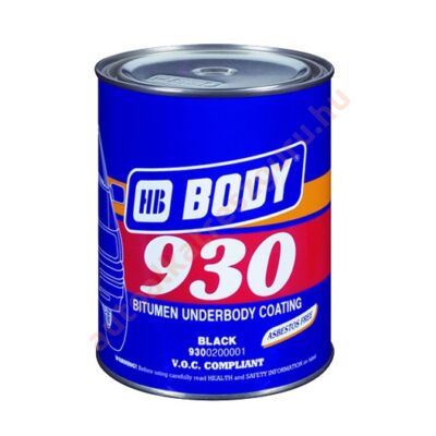 Alvázvédő bitumenes kenhető  1kg. HB Body 930.02