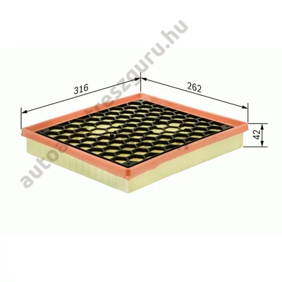 Bosch - F026400014 - Légszűrő