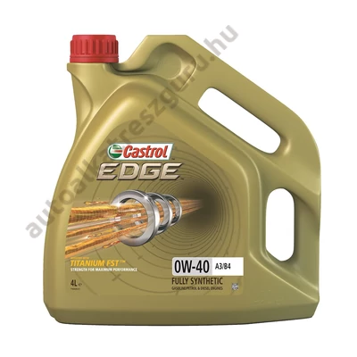 Castrol Edge 0W40 4L Motorolaj