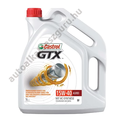 Castrol GTX 15W40 4L  Motorolaj