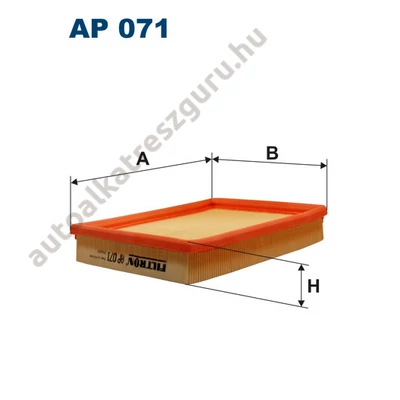 Filtron - AP071 - Légszűrő