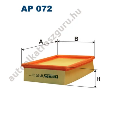 Filtron - AP072 - Légszűrő