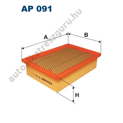 Filtron - AP091 - Légszűrő